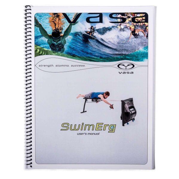 Printed Instruction Manual Vasa Swim Erg