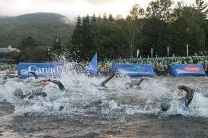 triathlon and open water swims can be very demanding