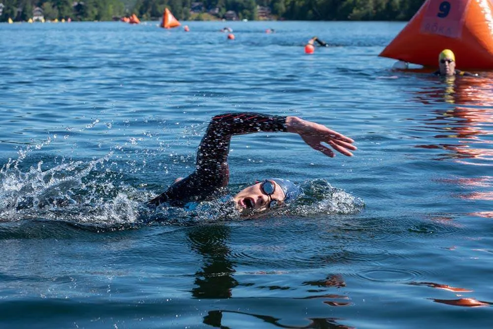 triathlon open water swimming