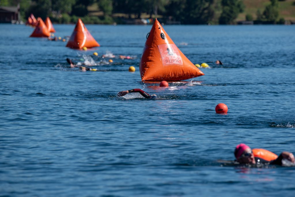 Triathlon Swim Race